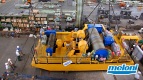 Italy -Osoppo (UD) • 300/50 Tonn. Open Winch for Casting Crane
